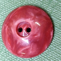 marmoreret rød hvid gammelt knap i buttet facon